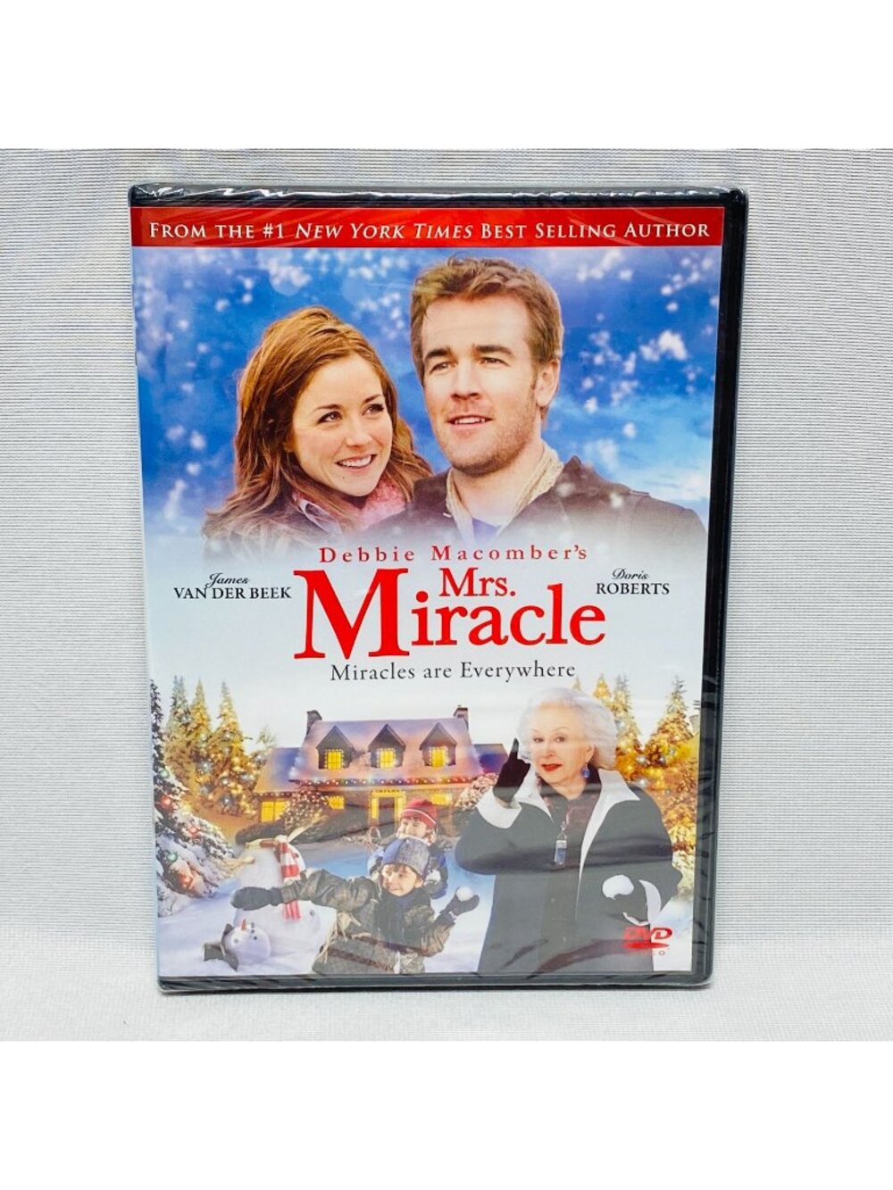 Mrs. Miracles (DVD, 2009) Hallmark Christmas James Van Der Beek Doris Roberts